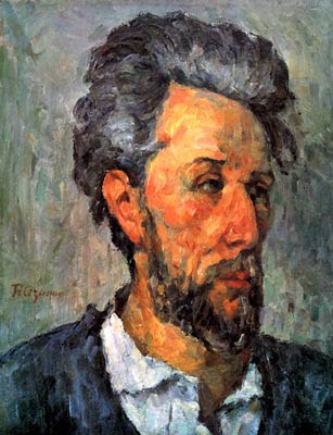 Portrait of the Victor Chocquet Paul Cezanne