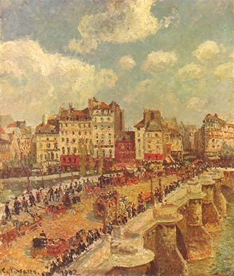 Le Pont-Neuf Camille Pissarro