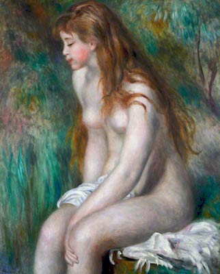 Young Girl Bathing Renoir