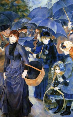 The umbrellas Pierre-Auguste Renoir