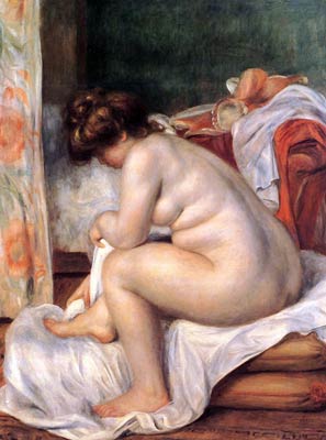 Woman After Bathing Renoir