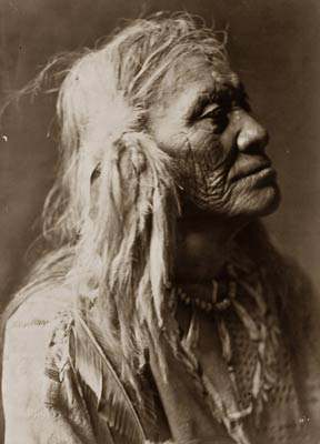 Luqaiot Kittitas Native American Indian Man - Edward Curtis