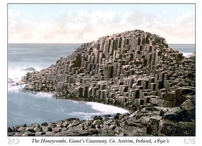The Honeycombs. Giant's Causeway. Co. Antrim, Ireland