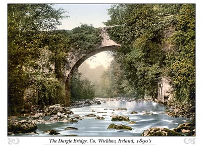 The Dargle Bridge. Co. Wicklow, Ireland