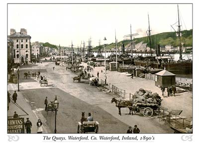 The Quays. Waterford. Co. Waterford, Ireland