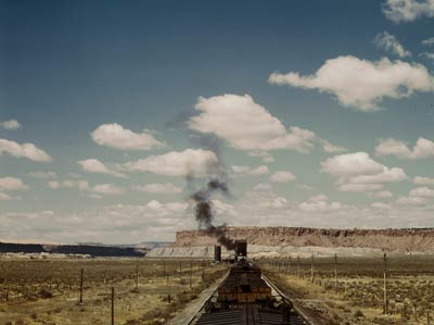Laguana New Mexico from train, 1943