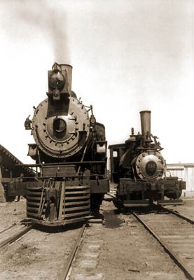 Old and New Locomotive Engines, 1909