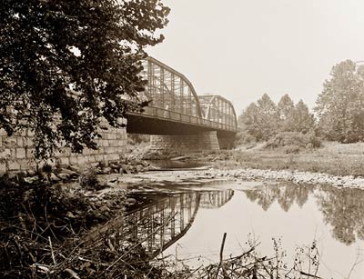 Broadheads Bridge, Stroudsburg, Pennsylvania 1905