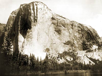 El Capitan, 1906. Yosemite Park