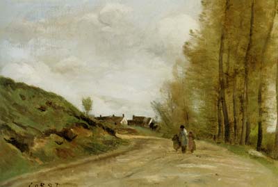 The road in Gouvieux