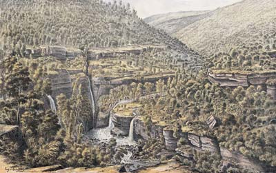 Moroka River Falls (foot of Mount Kent)
