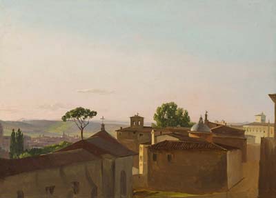 View on the quirinal hill Rome