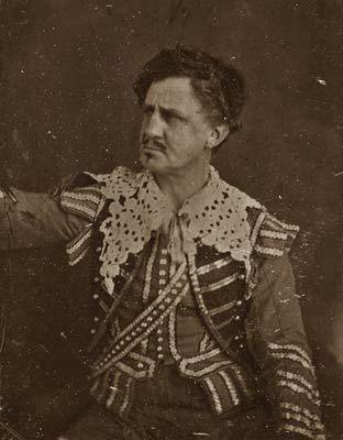 Junius Booth in theatrical costume