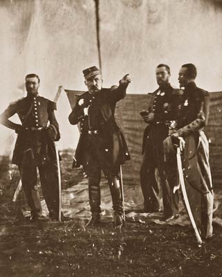 General Bosquet giving orders to his staff Crimean War