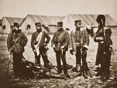 Lieutenant Colonel Munro officers of the 39th Regiment