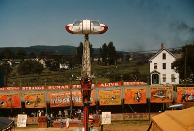 The bullet carnival ride, Vermont fair 1941