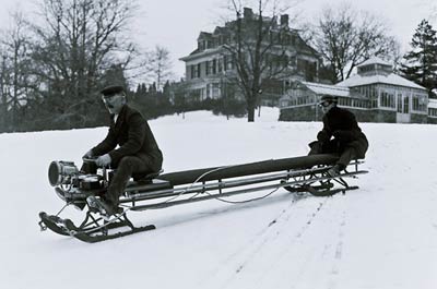 Steinhoff bobsled, for two people, Caldwell New Jersey