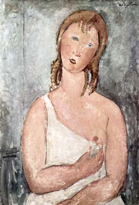 girl in the shirt red haired girl 1918