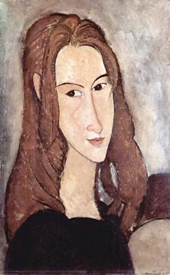 portrait of jeanne hebuterne 1918 3