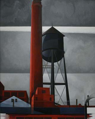 Chimney and Water Tower