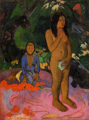 Parau na te varua ino aka Words of the Devil Paul Gauguin
