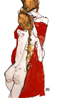 Mother and daughter Egon Schiele
