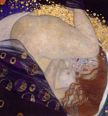 Danae, 1907 Gustav Klimt
