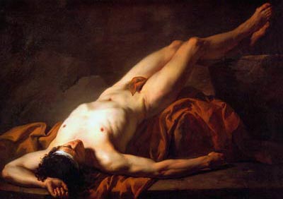 Male Nude known as Hector Jacques-Louis David