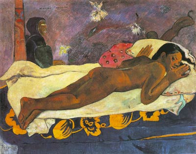 The spirit of the dead watching Paul Gauguin