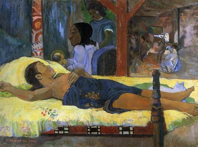 The Birth of the son of God Paul Gauguin