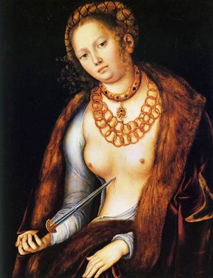 Lucretia by Lucas Cranach the Elder