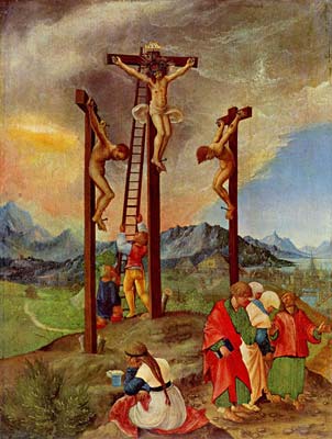 Crucifixion by Albrecht Altdorfer