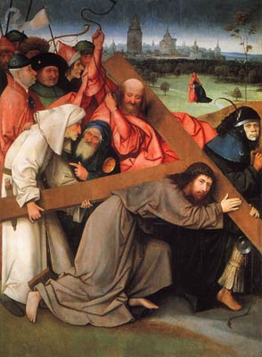 Christ carrying the cross, Hieronymus Bosch