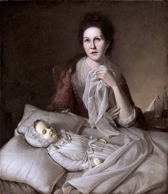 Rachel Weeping (painted his daughter Margeret, who died of small