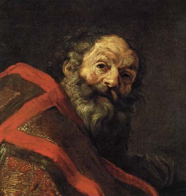 Figure of A Bearded Man Head and Shoulders Wearing A Cope Possib