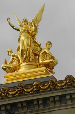 Roof of Paris Opera House