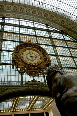 Museum D?orsay clock, Paris