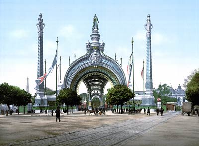 Grand Entrance, Paris Exhibition 1900