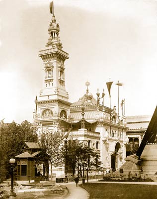 Pavilion of Brazil, Paris Exposition, 1889
