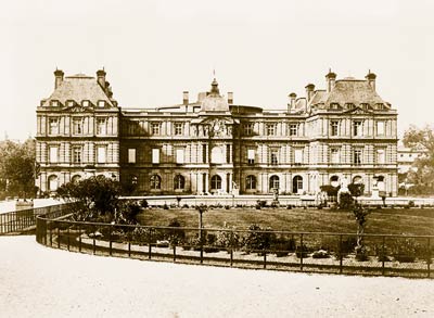 Palais de Luxembourg by Baldus, Edouard, 1813-1889, photographer