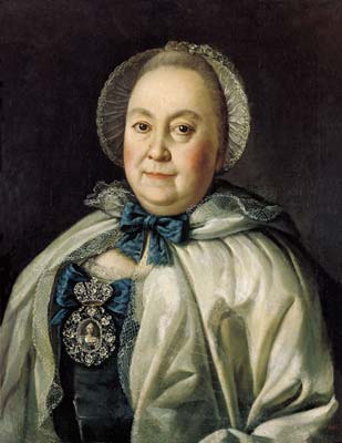 Portrait of mariya andreevna rumyanceva