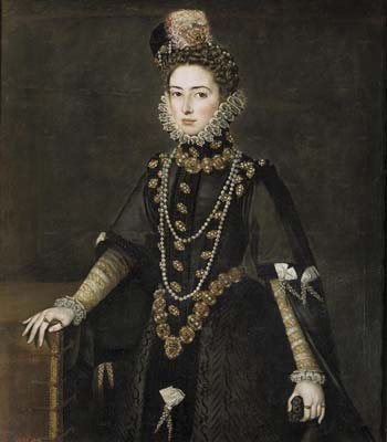 Portrait of Catalina Micaela de Austria, Duchess of Savoy