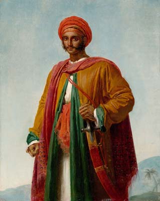Study for portrait of an indian