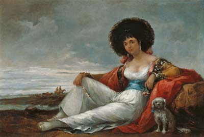 Maja with Lapdog 1865