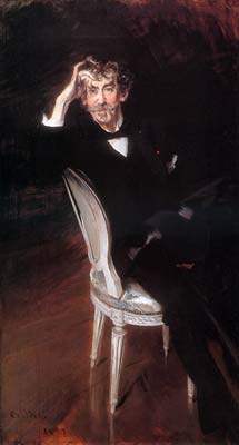 Portrait of james abbott mcneil whistler