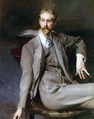 Portrait of the artis lawrence alexander harrison