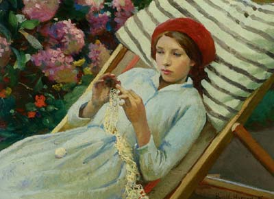 Girl With a Red Hat