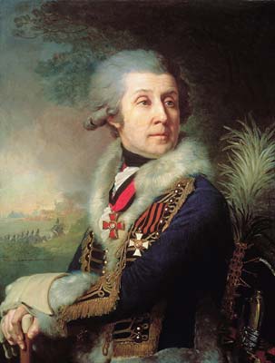 Portrait of Major General Fedor Artemyevich Borovskoy 1799