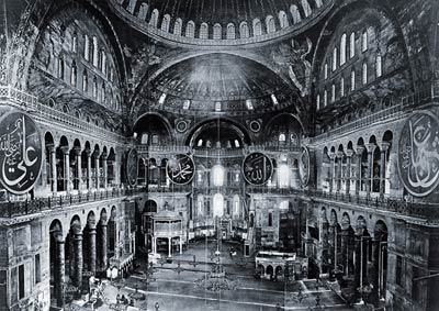Hagia Sophia, Istanbul Turkey, 1800's
