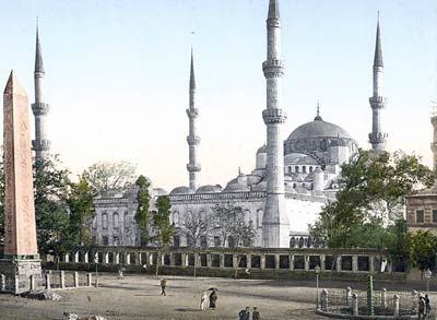 Mosque Exterior, Sultan Ahmet Istanbul, Turkey
